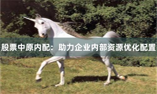 股票中原内配：助力企业内部资源优化配置